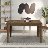 tavolo allungabile tolmen hitit noce140x80 allungabile a 190 cm., vista ambientata in spazi open space moderni