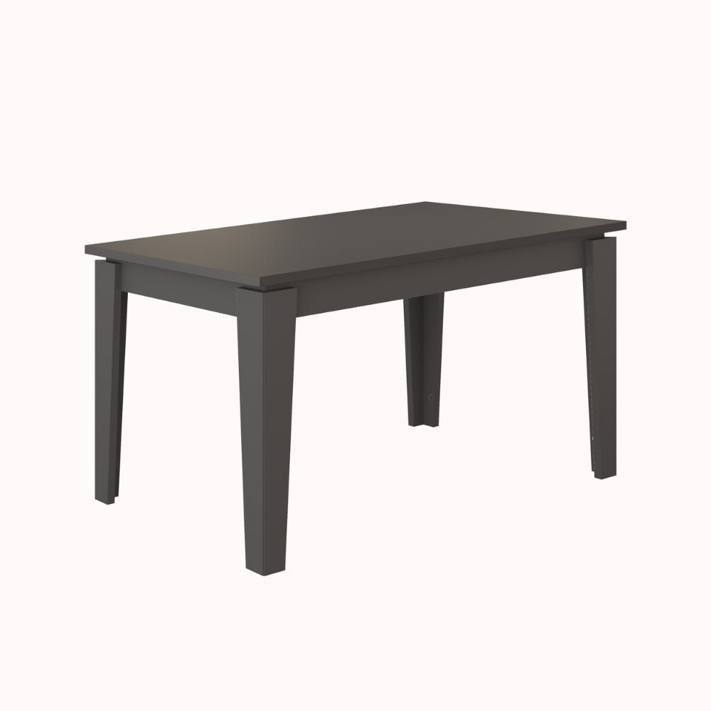 tavolo allungabile tolmen antracite 140x80 cm, ideale per ospitare numerosi commensali