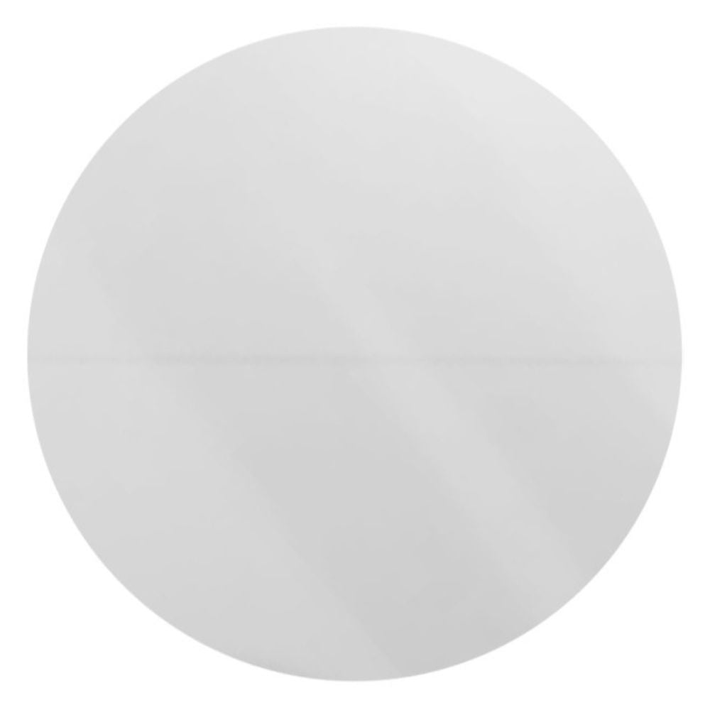 tavolo rotondo allungabile rut con piano colore bianco e gambe in metallo nero, forma accogliente che favorisce la socialità