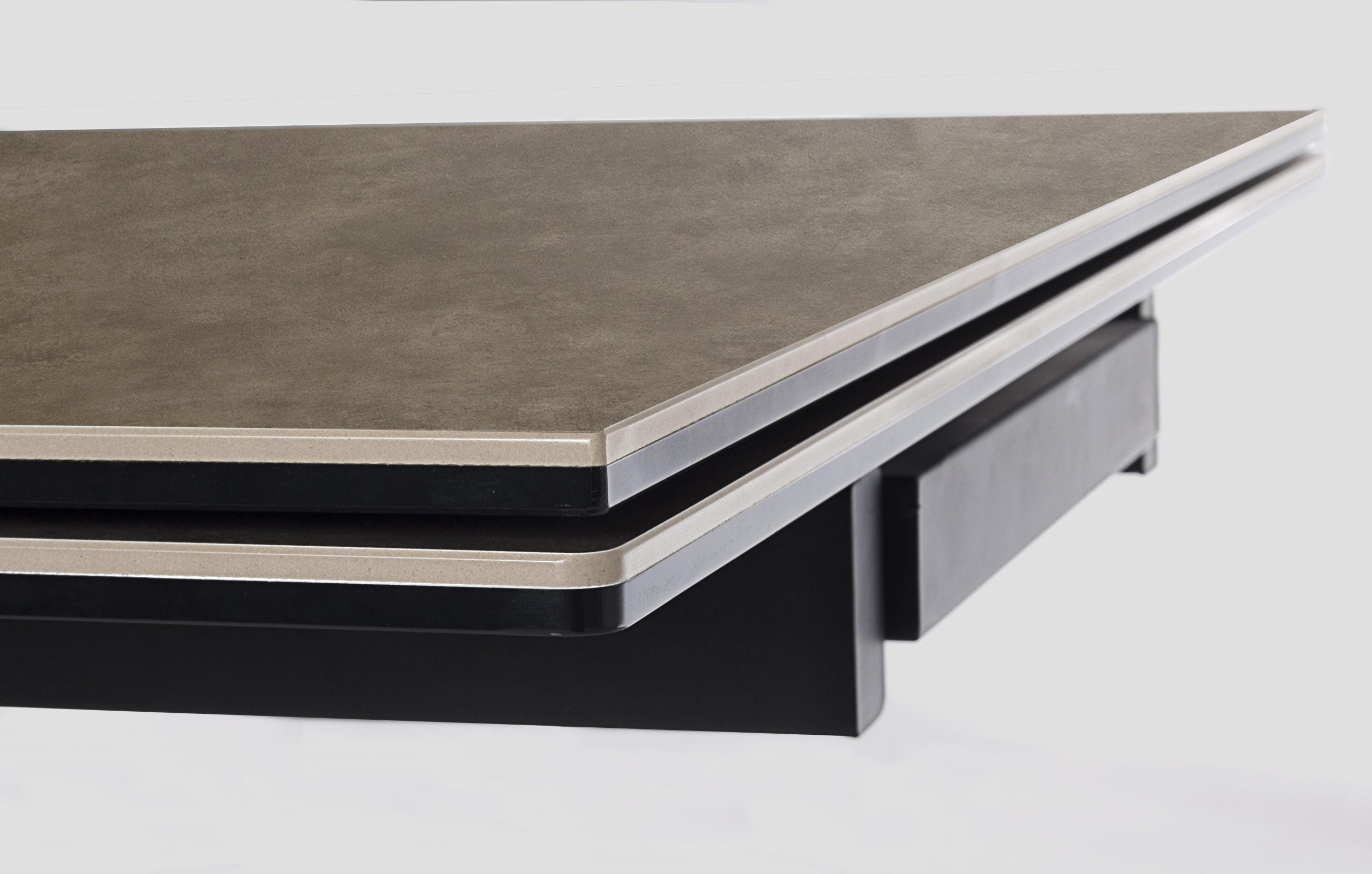 tavolo allungabile arzachel in acciaio inox e vetroceramica 160×90 – 240x90, tavolo stabile con finiture curate