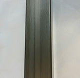 tavolo allungabile pachino effetto rovere e metallo grigio 160×90 cm – 210×90 cm, ideale per ospitare pranzi o riunioni