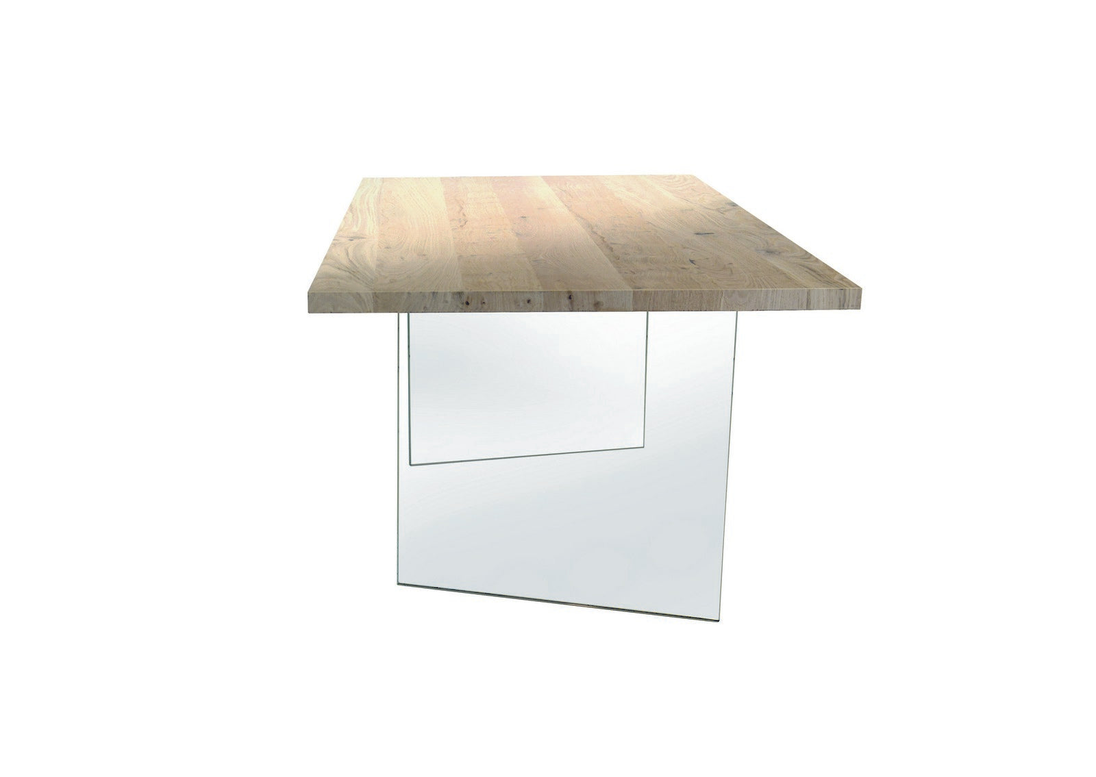 tavolo capraia rovere impiallacciato sp. 4 160×90 cm, dettaglio della struttura in legno o metallo