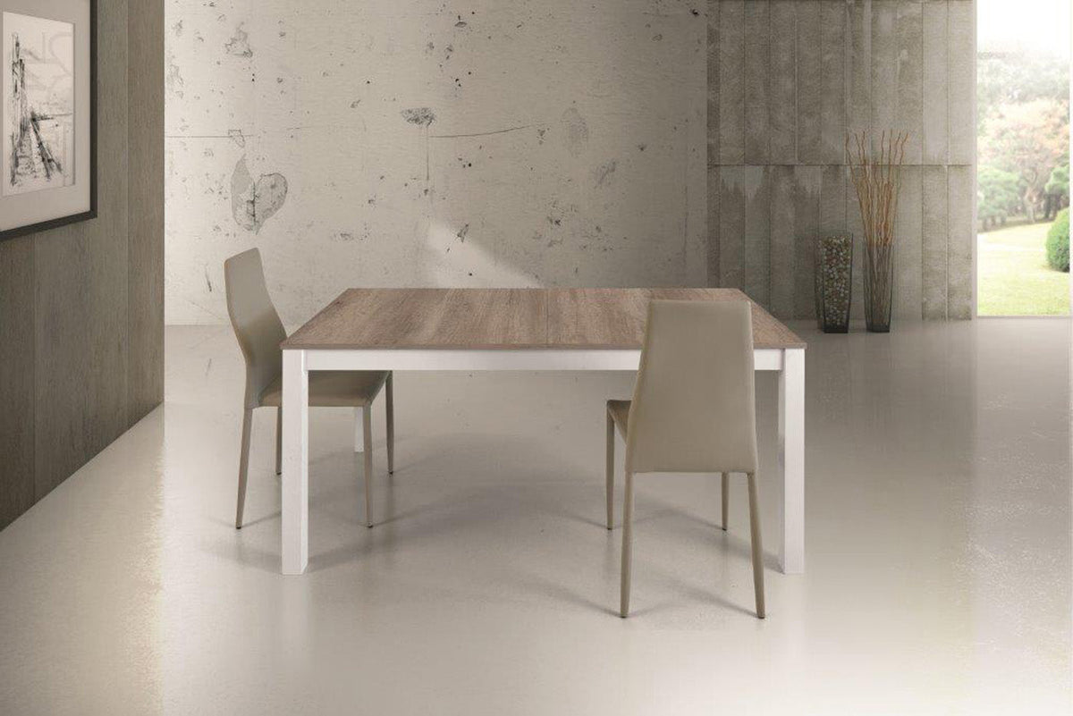 tavolo positano allungabile 160×90 cm – 246×90 cm, tavolo elegante adatto a sala da pranzo o cucina