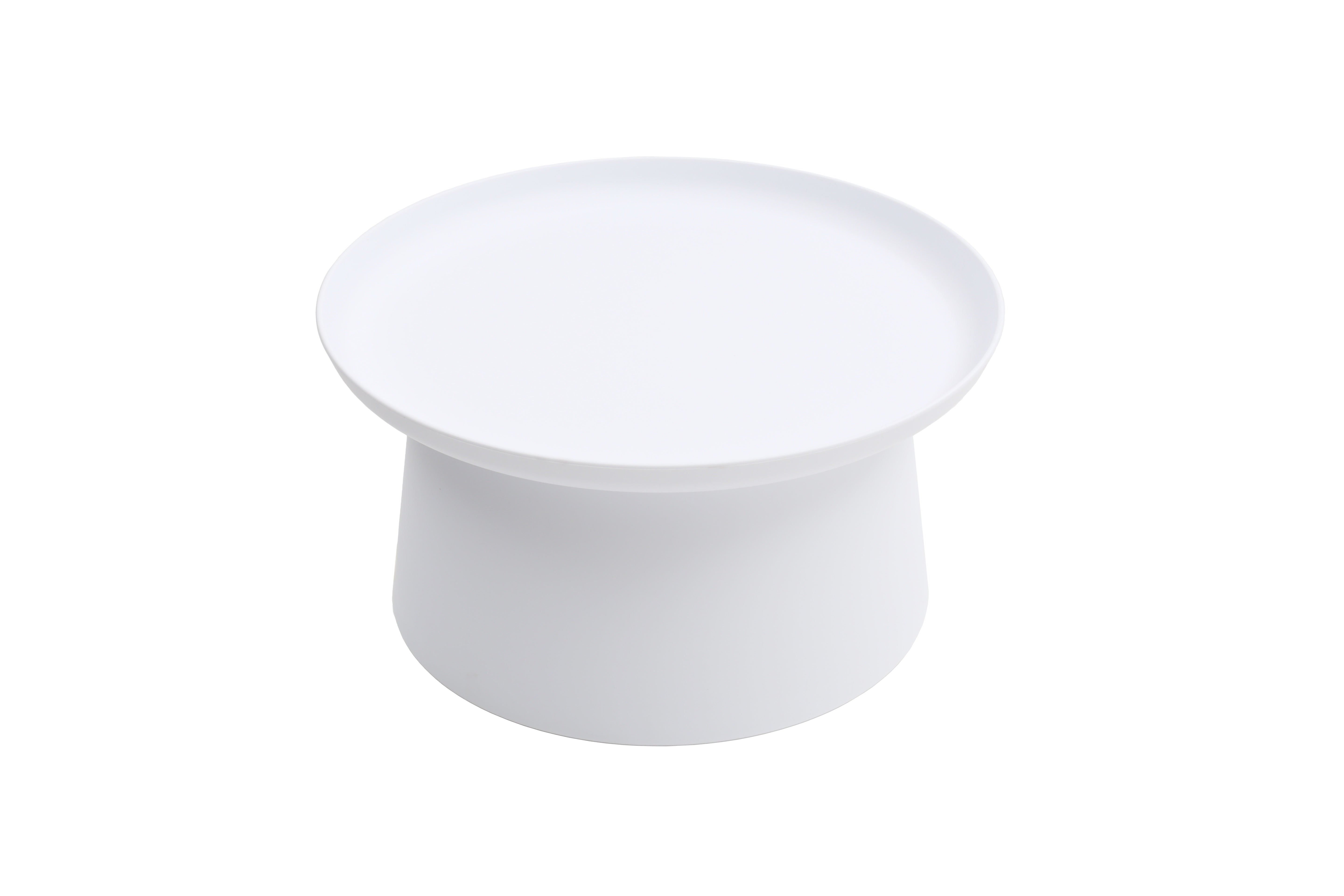 tavolino ibiza in polipropilene bianco 70×36 cm, dettaglio della struttura resistente alle intemperie