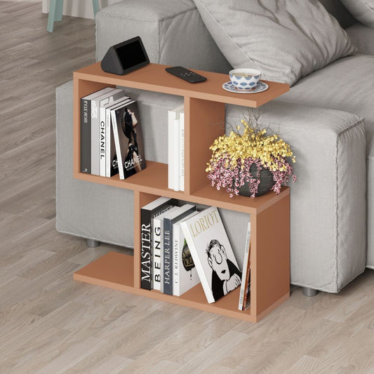 tavolino da salotto homemania in colore cinnamon, tavolino da salotto elegante e pratico