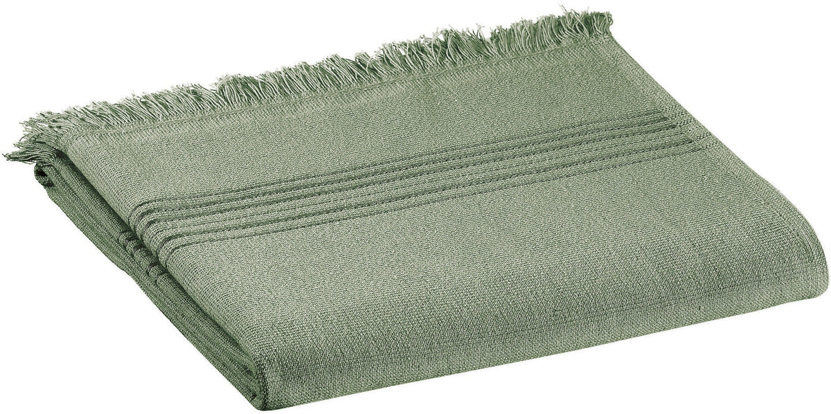 telo hammam cancun timo, colore timo, taglia 90 x 180. telo hammam elegante piegato con cura su sfondo neutro