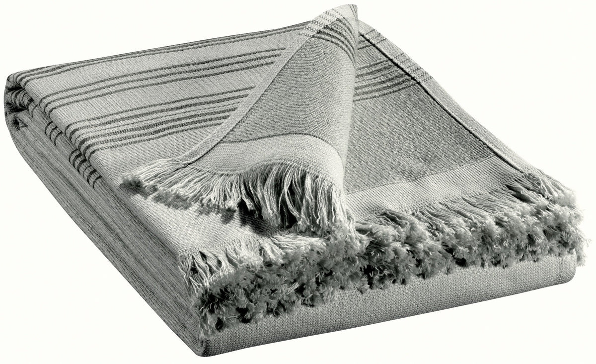 telo hammam cancun perla, colore perla, taglia 90 x 180. telo hammam elegante piegato con cura su sfondo neutro