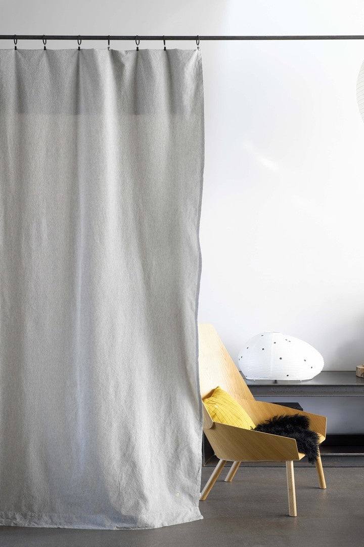 tenda finette caviar, colore finette caviar, taglia 140 x 280. disponibile in vari tessuti naturali per un comfort ottimale