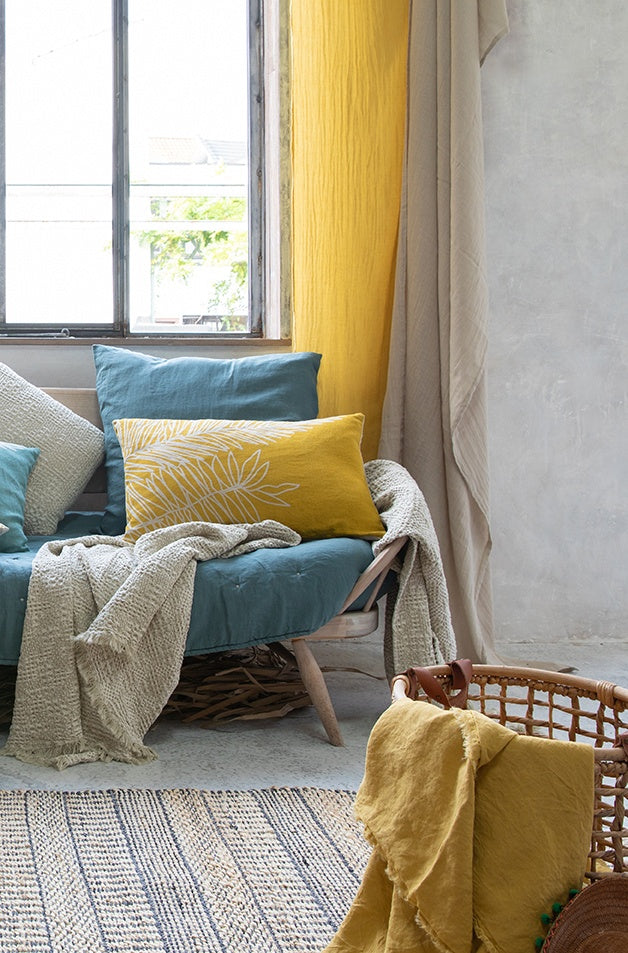 tenda zeff absynthe, colore absynthe, taglia 140 x 280. disponibile in vari tessuti naturali per un comfort ottimale