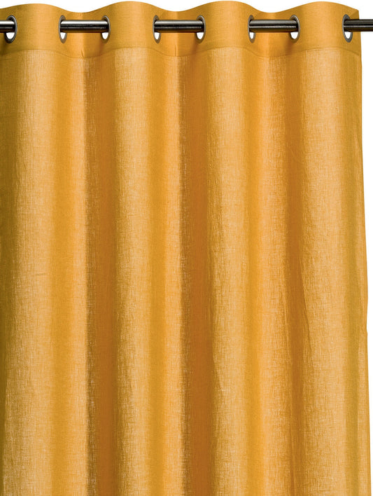 tenda zeff ocra, colore ocra, taglia 140 x 280. tenda di alta qualità per arredare e proteggere ogni ambiente 1506