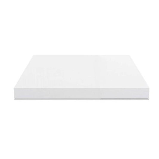 top non forato 60x60x4 con bordo poliuretano in bianco, piano cucina resistente e funzionale