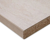 top bordato per cucina travertino 60x60x3.8 cm, piano cucina resistente e funzionale