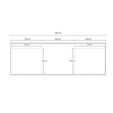 top bordato per cucina forato reversibile 180 colore bianco, vista ambientata in cucina moderna o classica