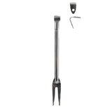 forchettone uncino da cucina, utensili da cucina visti frontalmente