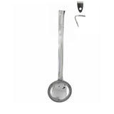 mestolo uncino da cucina, utensili da cucina visti frontalmente