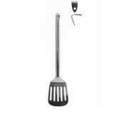 pala fritto uncino da cucina, utensili da cucina visti frontalmente