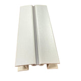 profilo angolare in pvc pbda-10 rivestito in alluminio, elemento di finitura per basi cucina