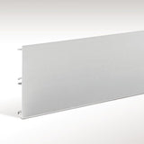 zoccolo alluminio h15 barra 4 mtl zocch15all, zoccolo per cucina visto frontalmente