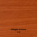 zoccolo per cucina in pvc barra 4 mtl h15 colore ciliegio arizona, elemento di finitura per basi cucina