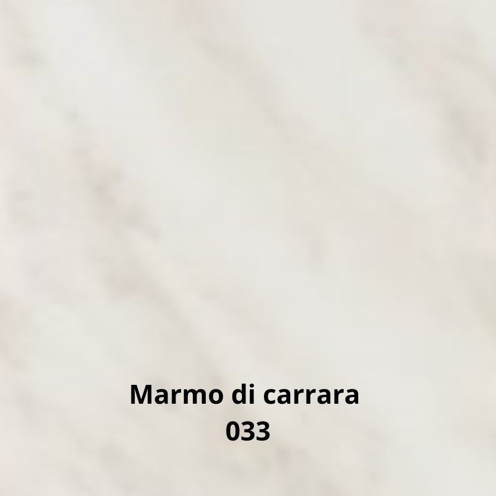 zoccolo per cucina in pvc barra 4 mtl h15 colore marmo di carrara, elemento di finitura per basi cucina