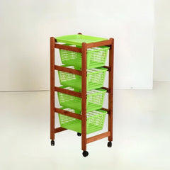 Carrello portafrutta Jolly Eco ciliegio