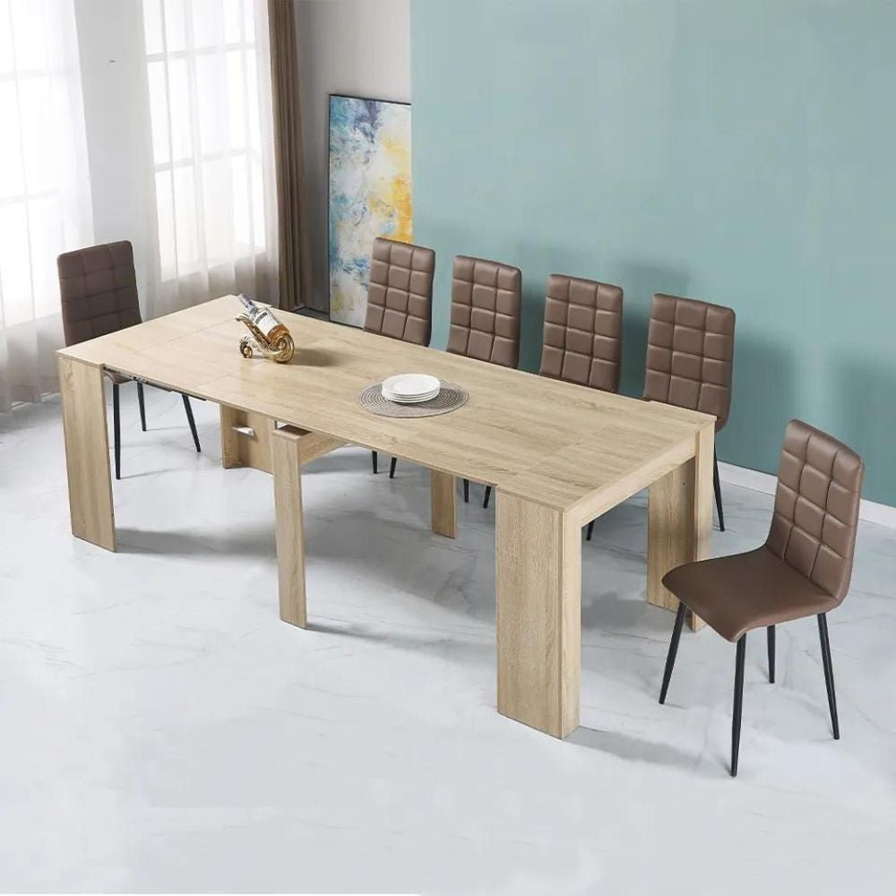 Consolle allungabile Ofelia colore rovere