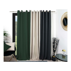 Soleil D'Ocre Curtains BOHEME Green