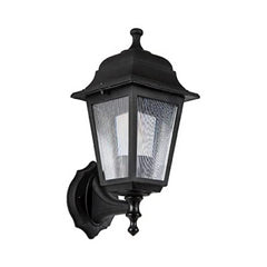 Lampada a parete abs nera triangolare MDL2826