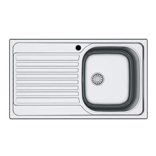 Samet Lavello incasso SA278 86x50 cm sinistro