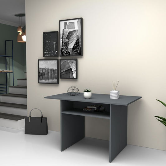 Tavolo consolle ripiegabile Ikebana cemento 120x35