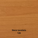 Zoccolo per cucina in PVC barra 4 mtl H10 colore noce tavolato