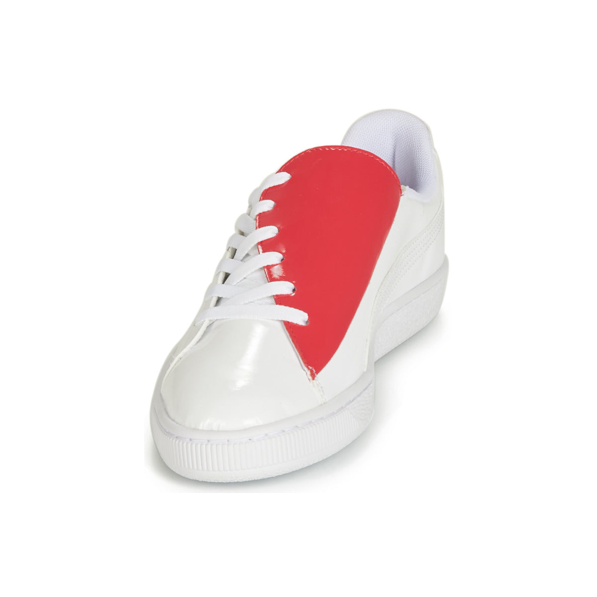 Sneakers basse donne Puma  WN BASKET CRUSH.WH-HIBISCU  Bianco 