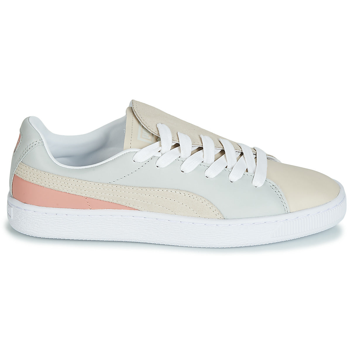 Sneakers basse donne Puma  WN BASKET CRUSH PARIS.GRAY  Beige 