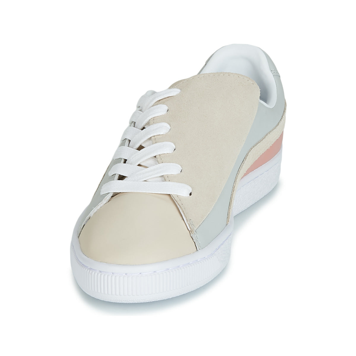 Sneakers basse donne Puma  WN BASKET CRUSH PARIS.GRAY  Beige 