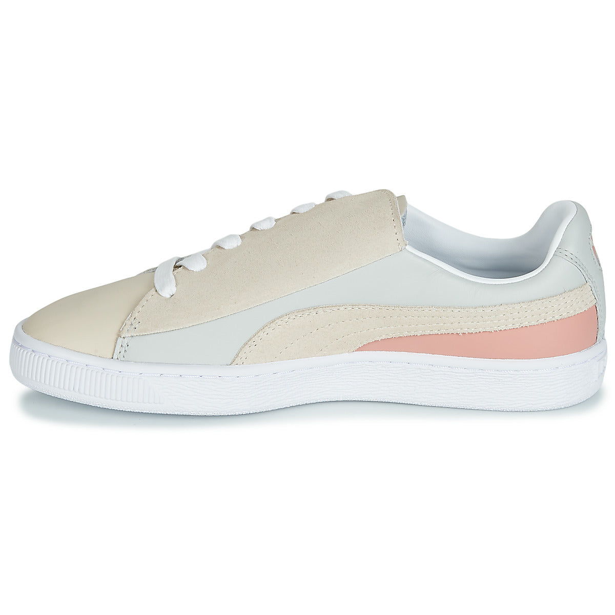 Sneakers basse donne Puma  WN BASKET CRUSH PARIS.GRAY  Beige 