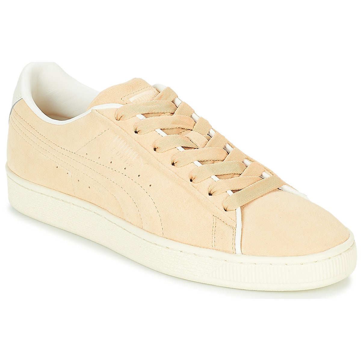 Sneakers basse donne Puma  SUEDE RAISED FS.NA V-WHIS  Beige 