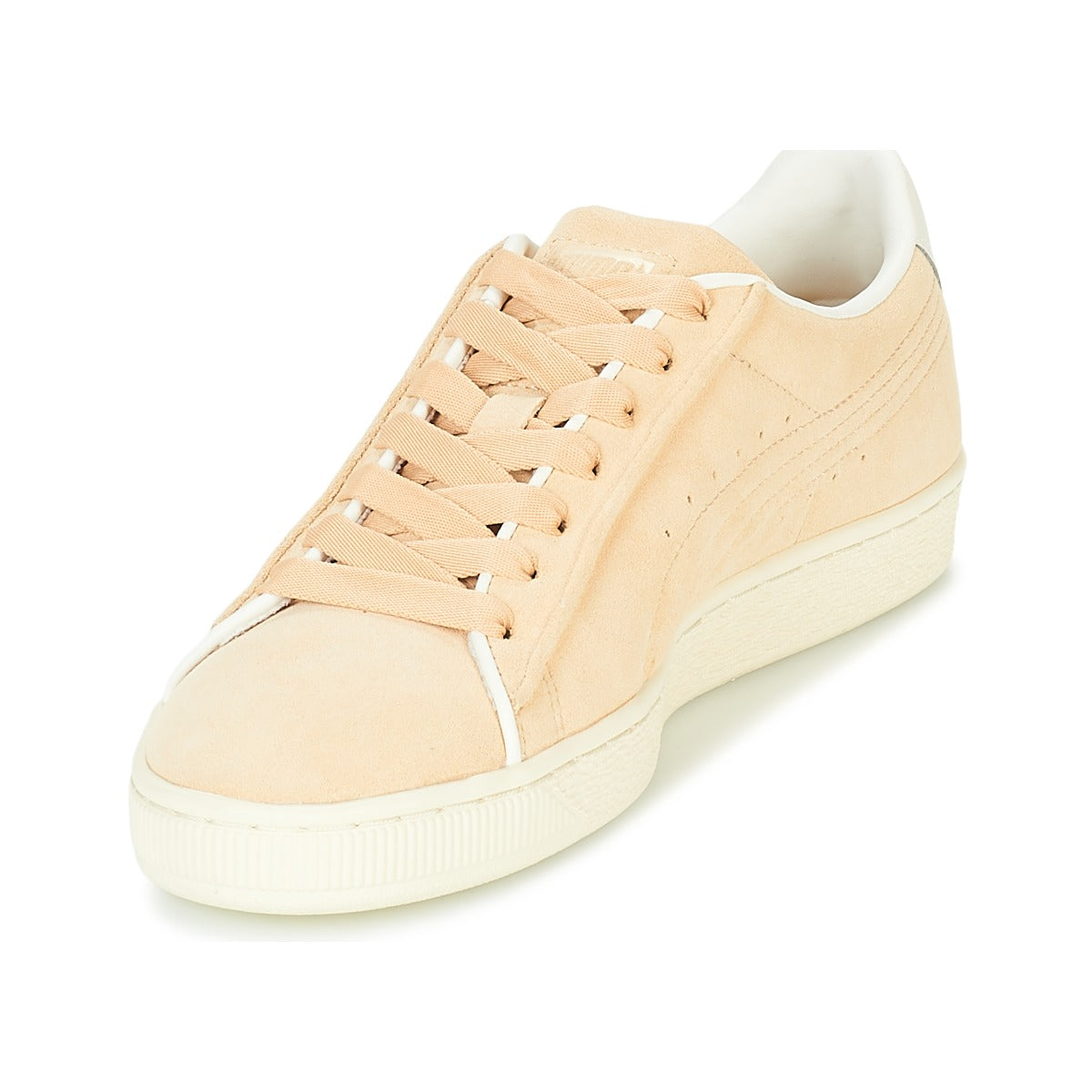 Sneakers basse donne Puma  SUEDE RAISED FS.NA V-WHIS  Beige 