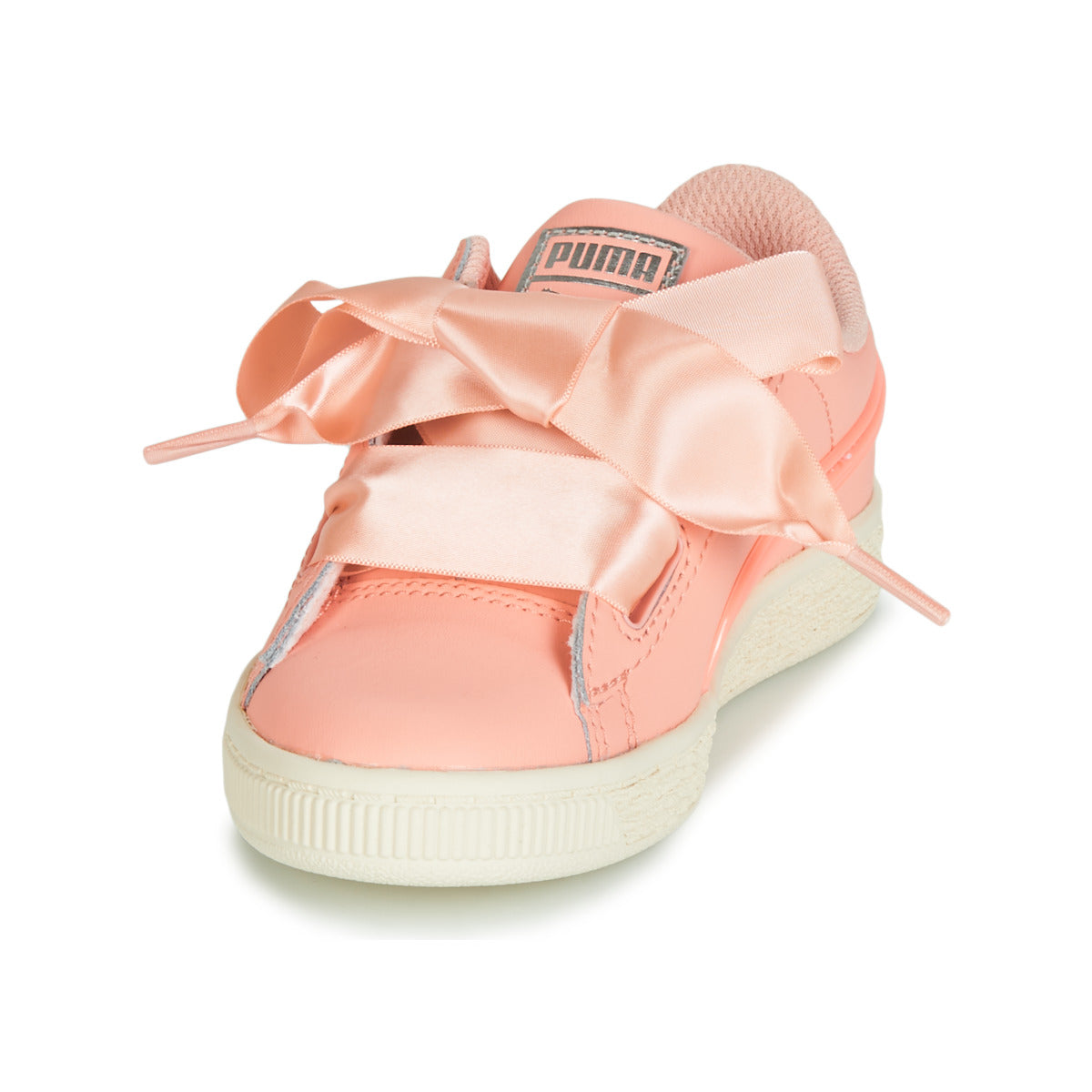 Scarpe bambini ragazza Puma  PS BASKET HEART JELLY.PEAC  Rosa 