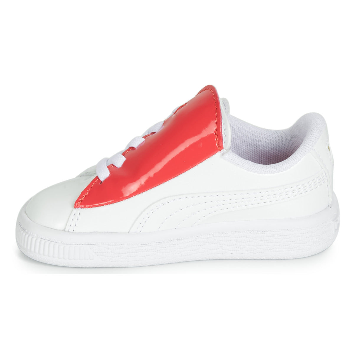 Scarpe bambini ragazza Puma  INF B CRUSH PATENT AC.W-H  Bianco 