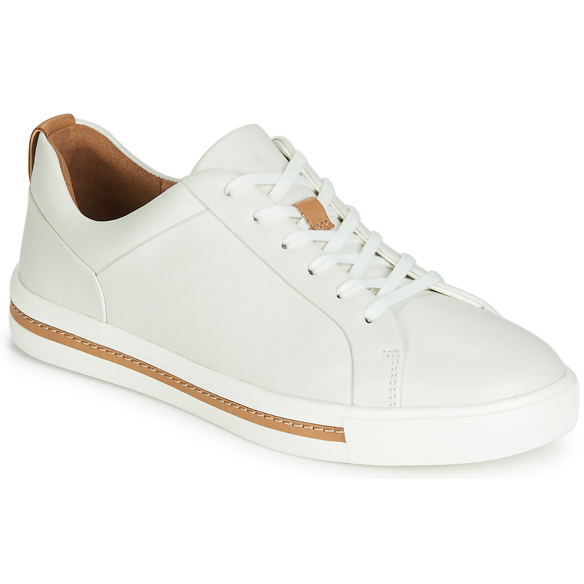 Sneakers basse donne Clarks  UN MAUI LACE  Bianco 