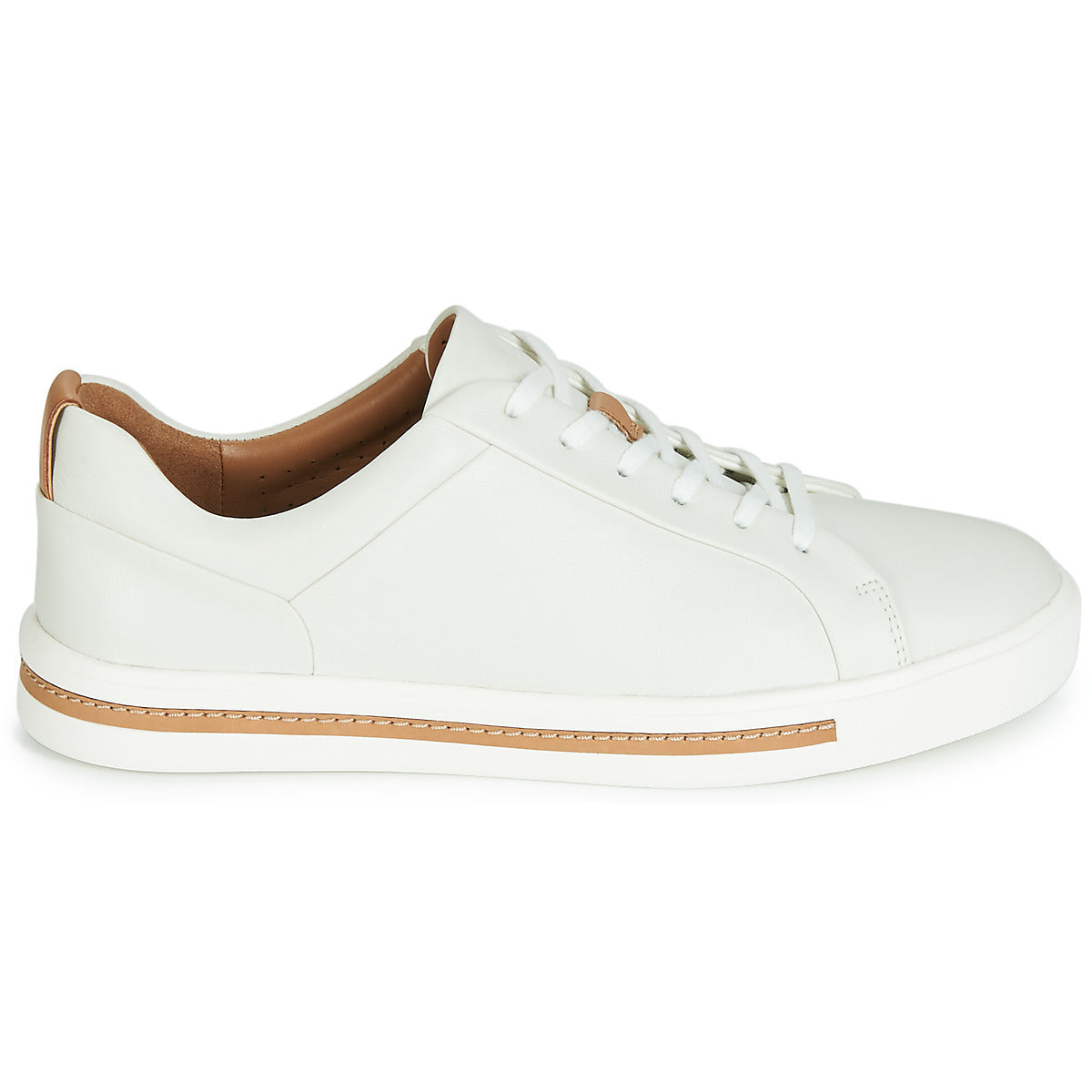 Sneakers basse donne Clarks  UN MAUI LACE  Bianco 