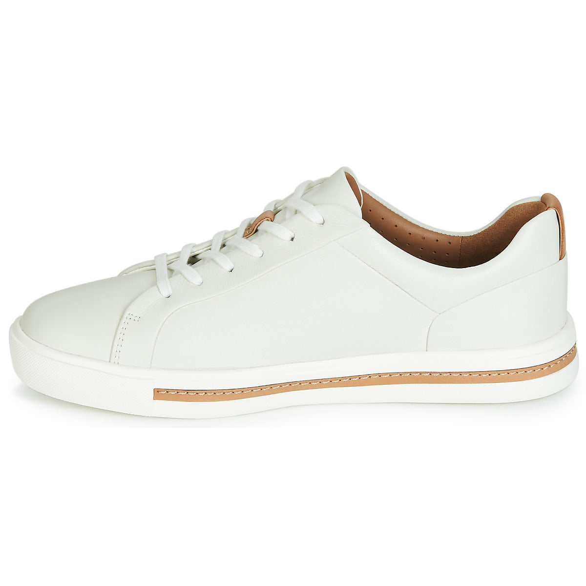 Sneakers basse donne Clarks  UN MAUI LACE  Bianco 