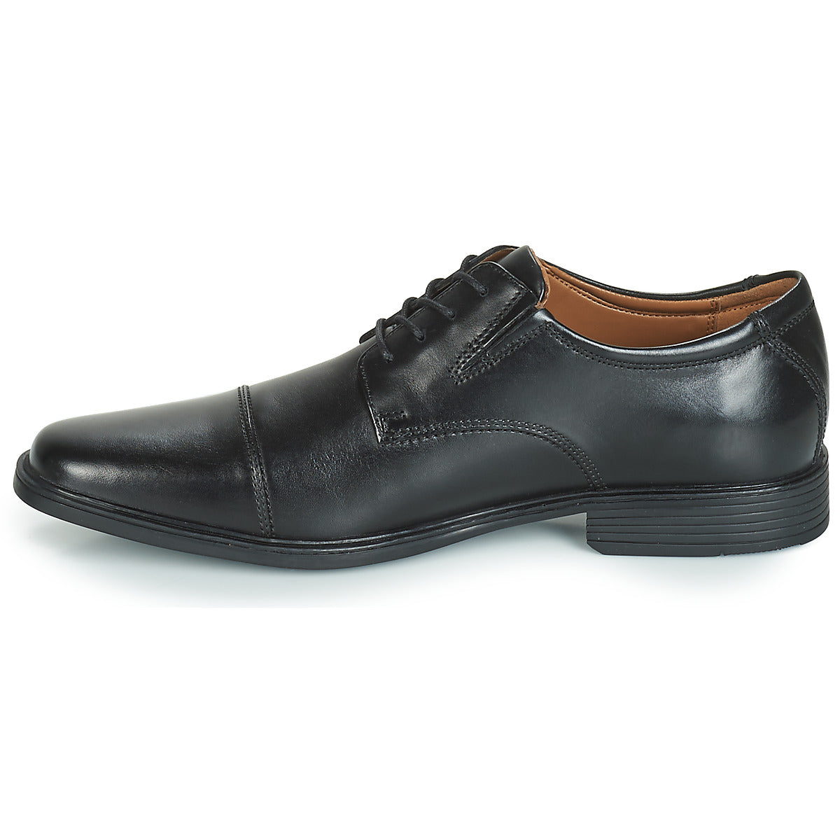 Scarpe uomini Clarks  TILDEN CAP  Nero 