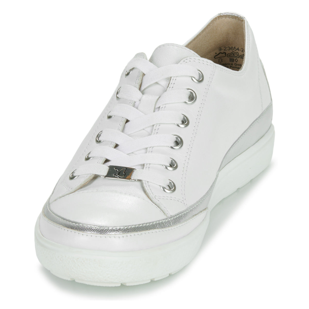 Sneakers basse donne Caprice  BUSCETI  Bianco 