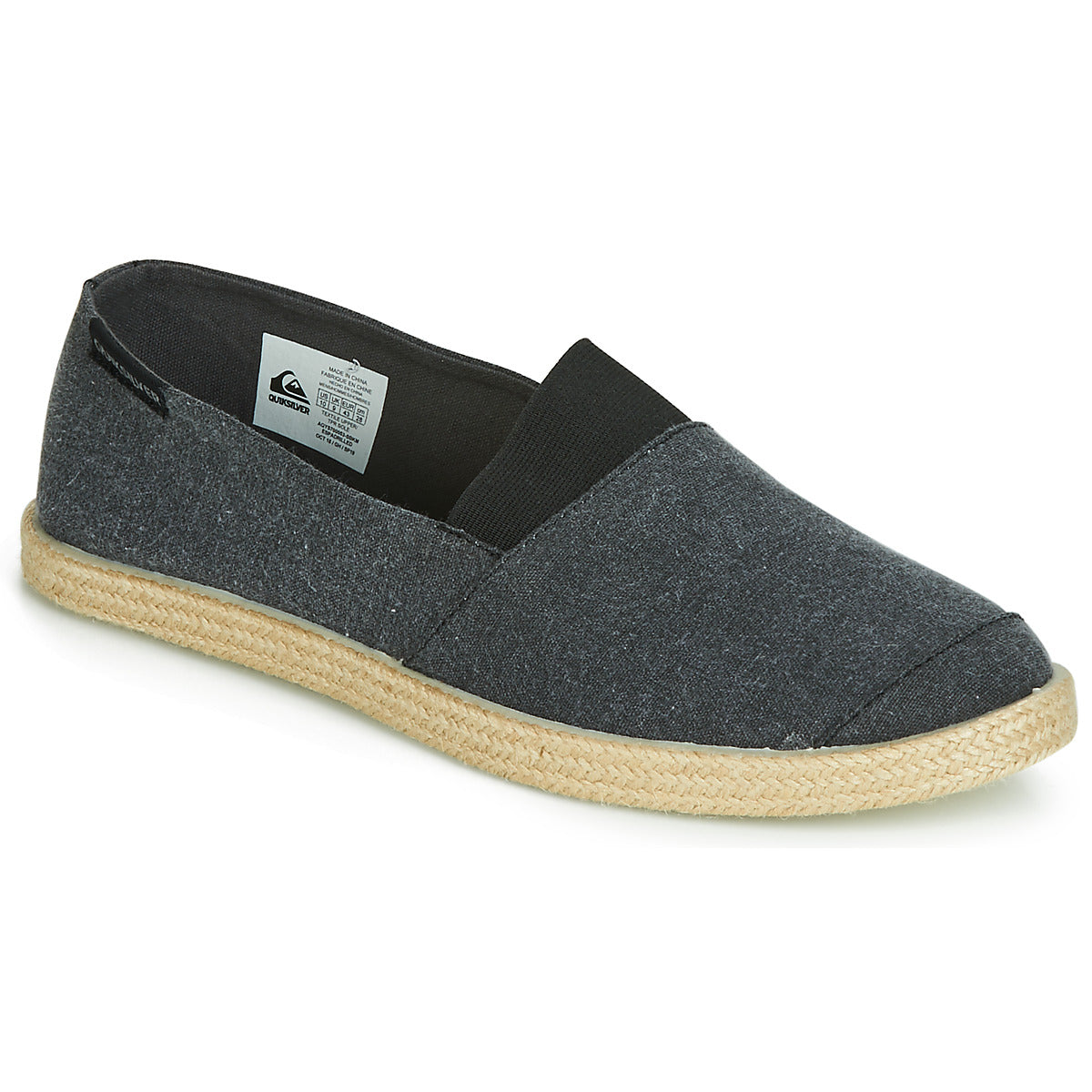 Scarpe Espadrillas uomini Quiksilver  ESPADRILLED M SHOE SBKM  Nero 