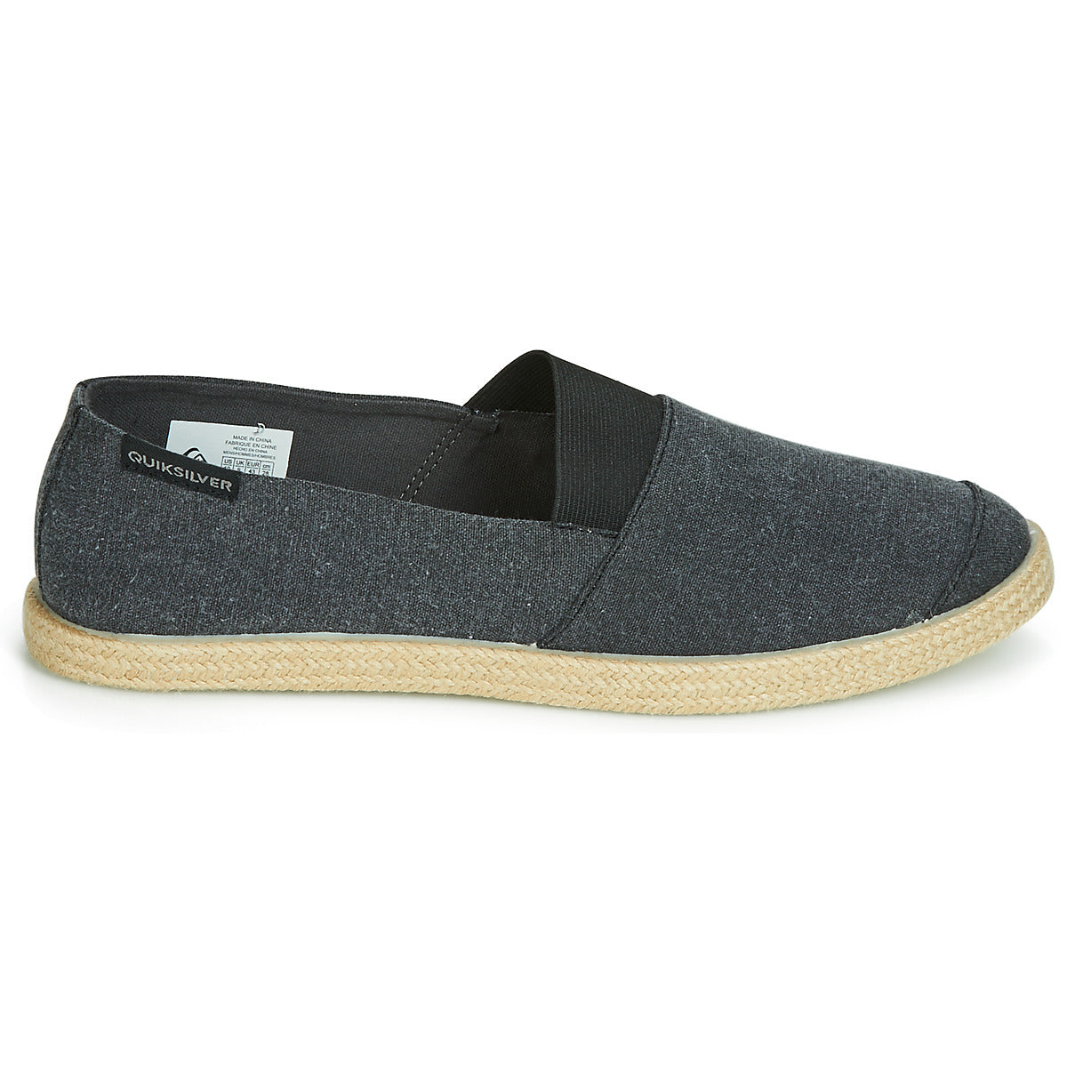 Scarpe Espadrillas uomini Quiksilver  ESPADRILLED M SHOE SBKM  Nero 