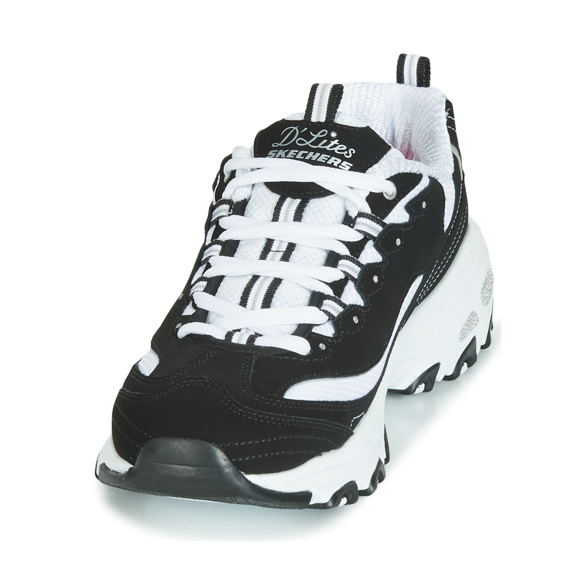 Sneakers basse donne Skechers  D'LITES  Nero 