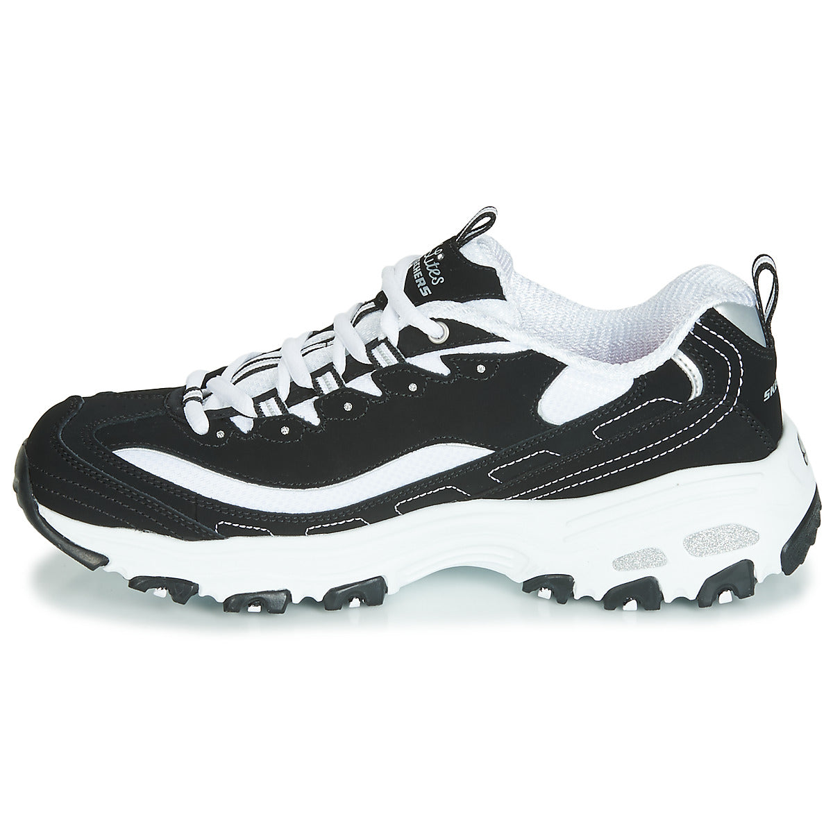 Sneakers basse donne Skechers  D'LITES  Nero 