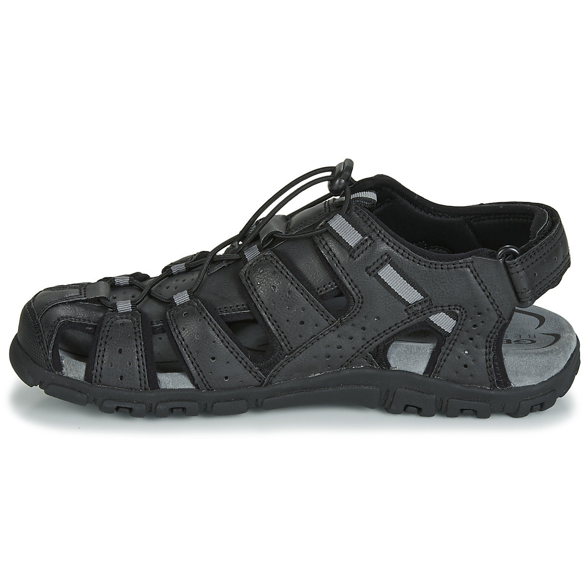 Sandali uomini Geox  UOMO SANDAL STRADA  Nero 