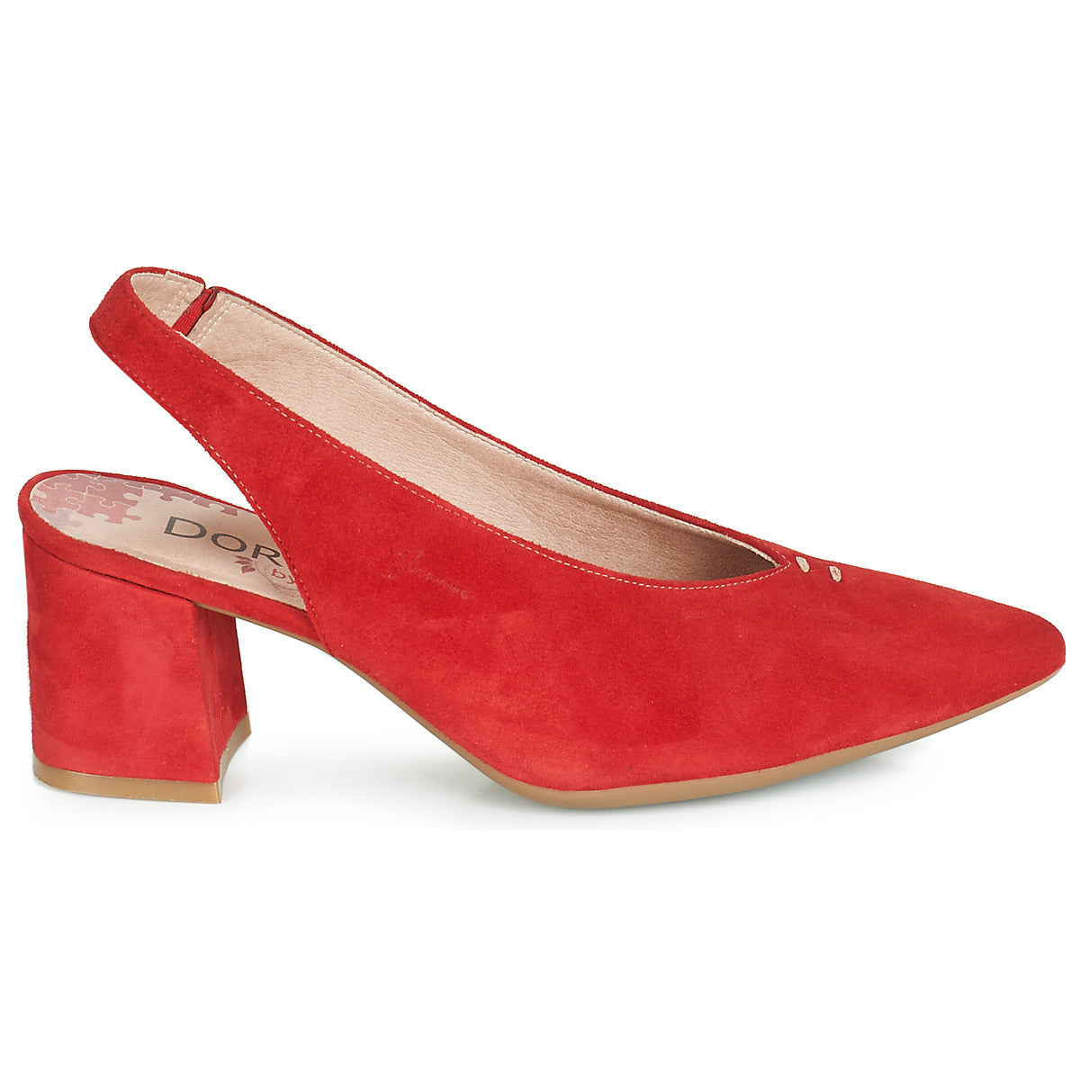 Scarpe donne Dorking  7806  Rosso 